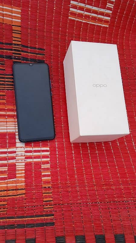 oppo A16e with box, original adopter Ram 4,64 1