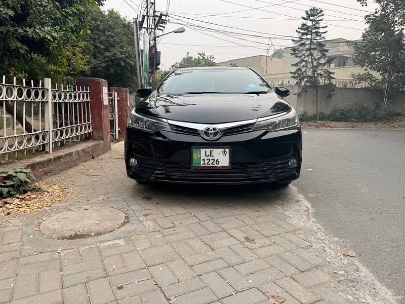 Toyota Corolla GLI Dec 2017 New shape Registration 2019 3