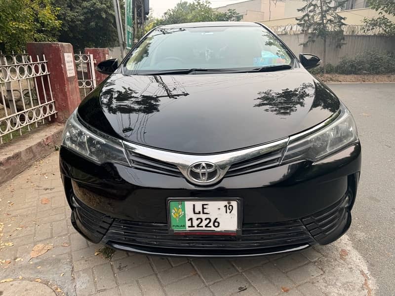 Toyota Corolla GLI Dec 2017 New shape Registration 2019 7