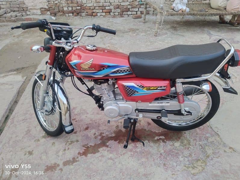 Honda 125 Model 2024 All Punjab Register 0