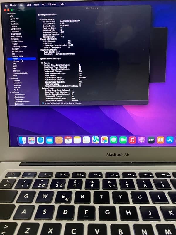 MacBook Air 13” Early 2015 4