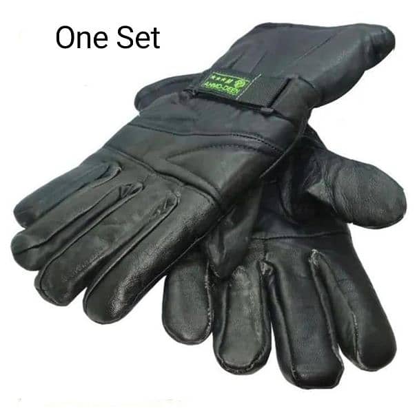 Pair of Men Leather  Gloves 0