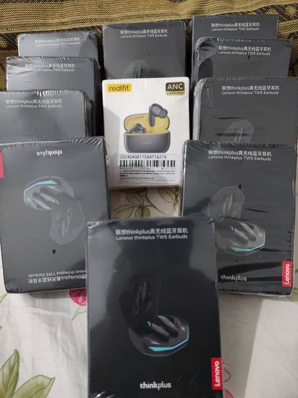 Lenovo thinkplus GM2 pro & Realfit F3, Gaming Earbuds 3