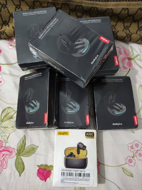 Lenovo thinkplus GM2 pro & Realfit F3, Gaming Earbuds 5