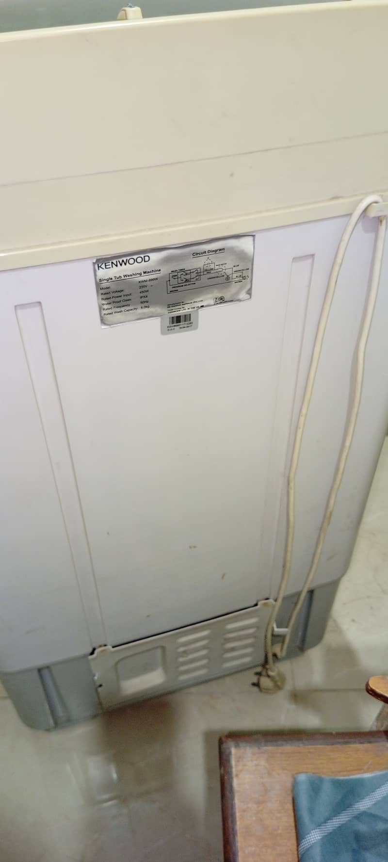 Kenwood washing machine 2