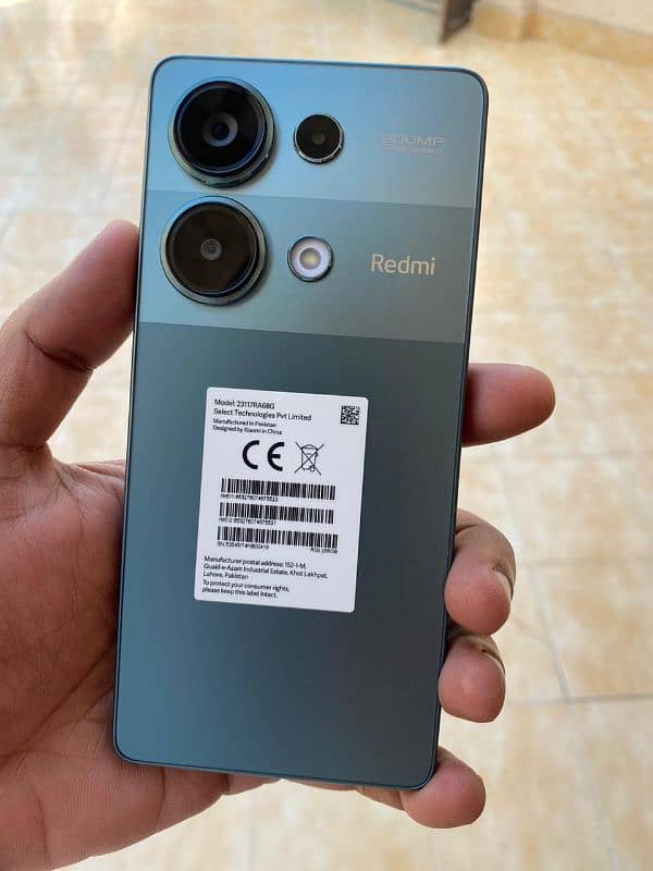 REDMI NOTE 13 PRO JUST BOX OPEN FOR SALE 0