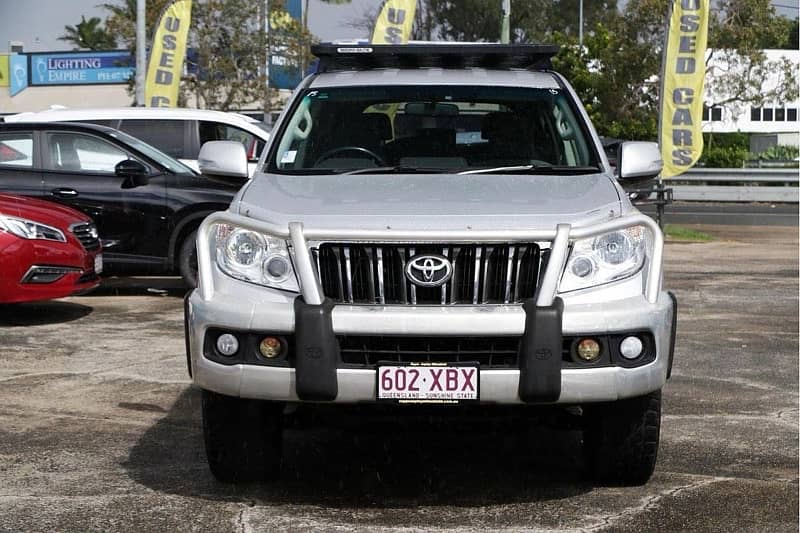 Toyota Prado 2010 to 2013 Aluminium Original Australia Bumber 1