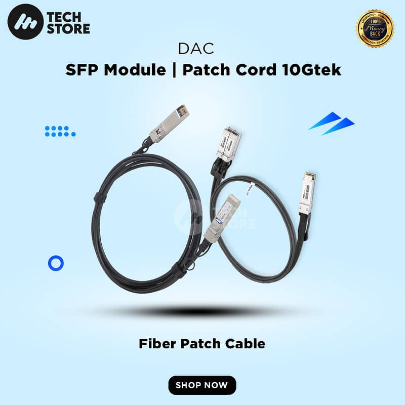 Patch Cord | 10Gtek Fiber Patch Cable | Fiber Cable (Branded Used) 0