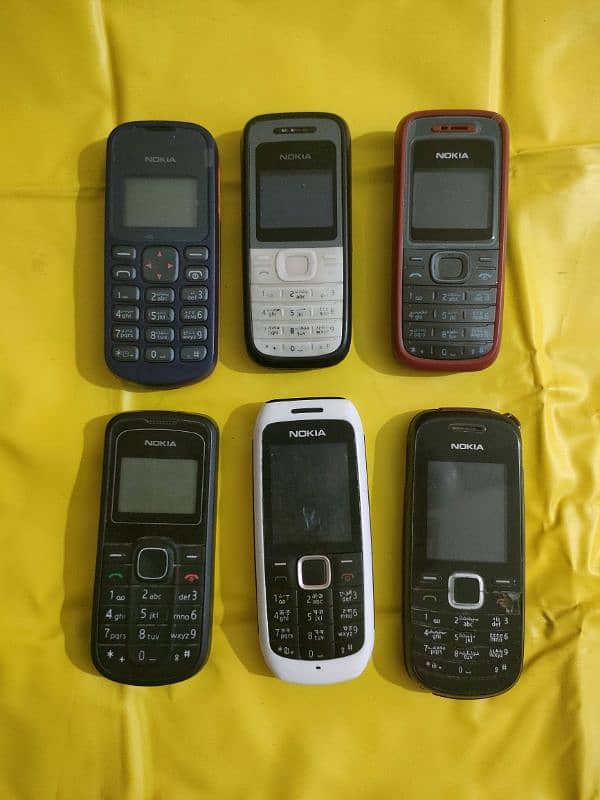 Nokia , Samsung ,Sony Ericsson, Motorola 3