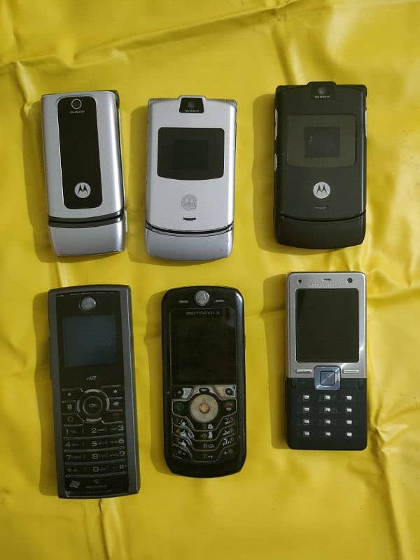 Nokia , Samsung ,Sony Ericsson, Motorola 6