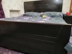 Double Size Bed with Side Tables & Dressing Table for sale