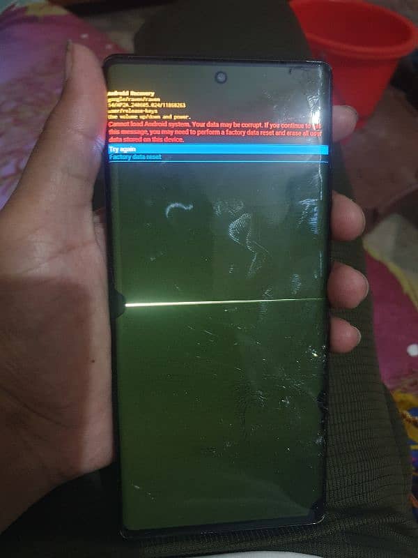 google pixel 6 pro 12/128 only software error 03078394290 4