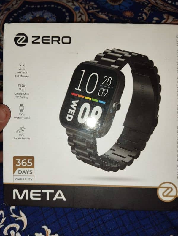 zero lifestyle meta smartwatch 0