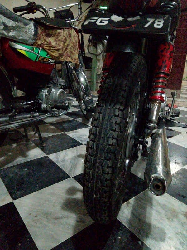 full modified ,united70cc, redyin kfc racer 11