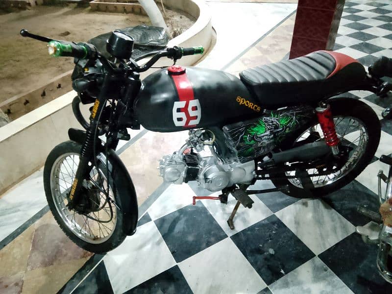 full modified ,united70cc, redyin kfc racer 12