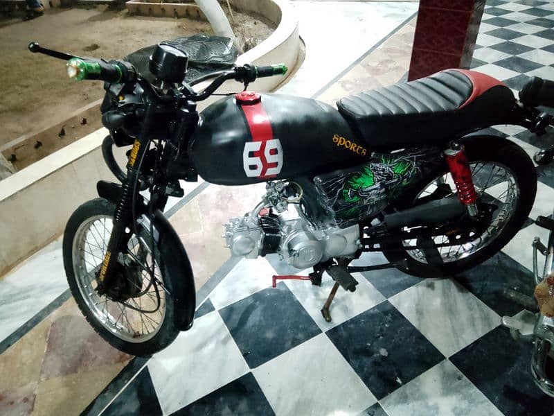 full modified ,united70cc, redyin kfc racer 13