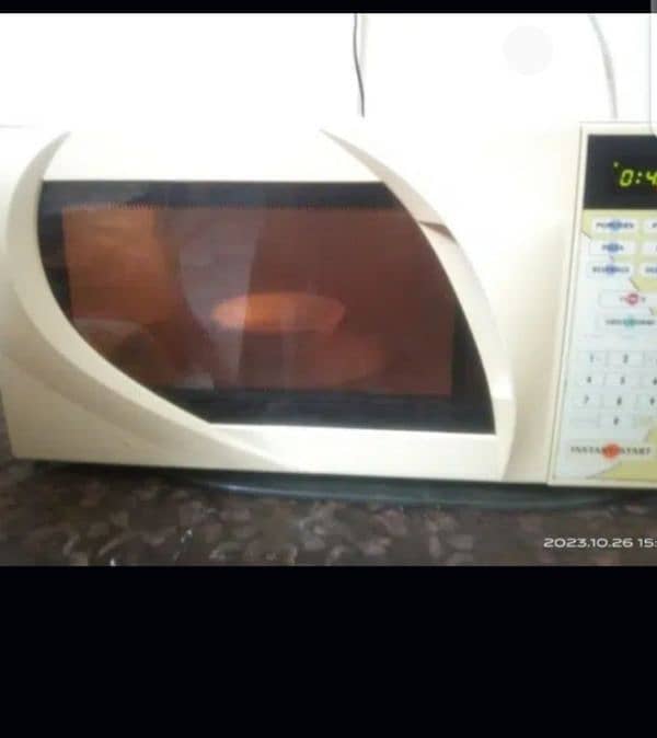 Haier microwave 0