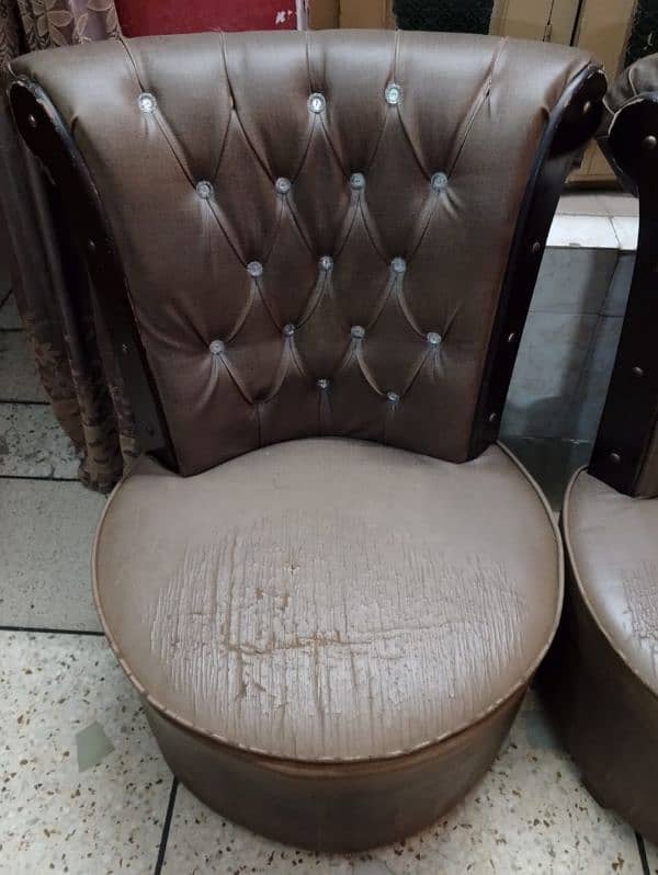 sofa chairs with stool 0