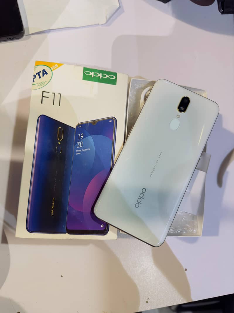 Oppo F11 Complete Box Pta Approved 8/256 GB 13