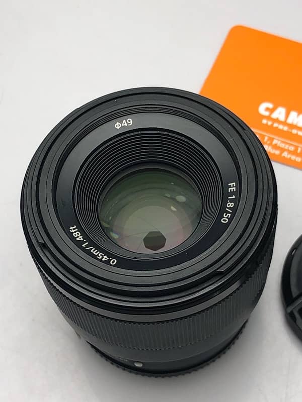 Sony 50mm f1.8, Mint Condition, Sony lens FE 50mm f1.8 2