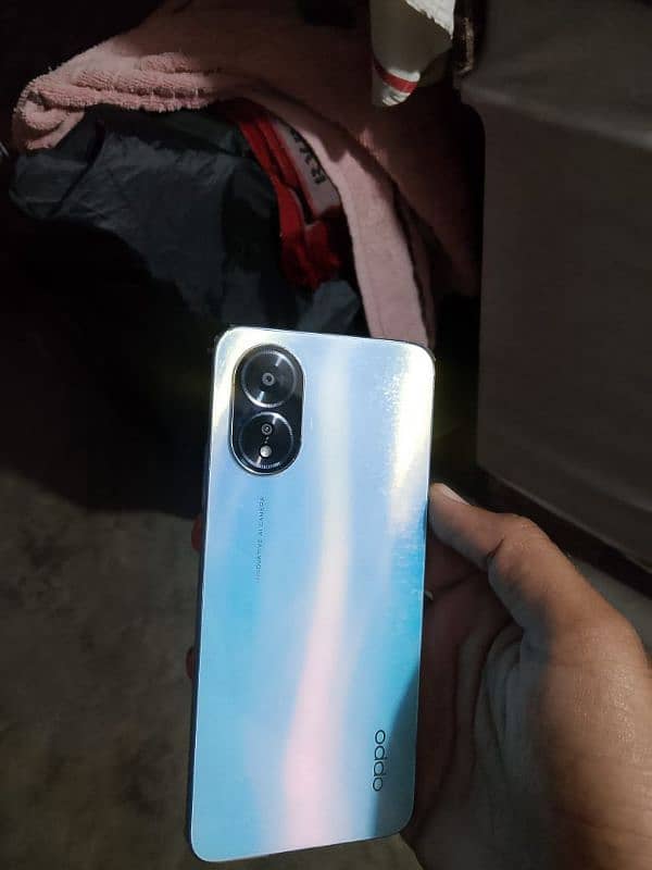 Oppo a18 condition 9. . 5/10 with original box and charger 0