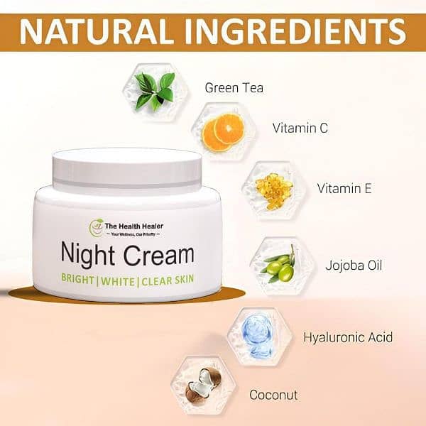 Healer Night Cream. Pack Of 2 (03131233586) 2