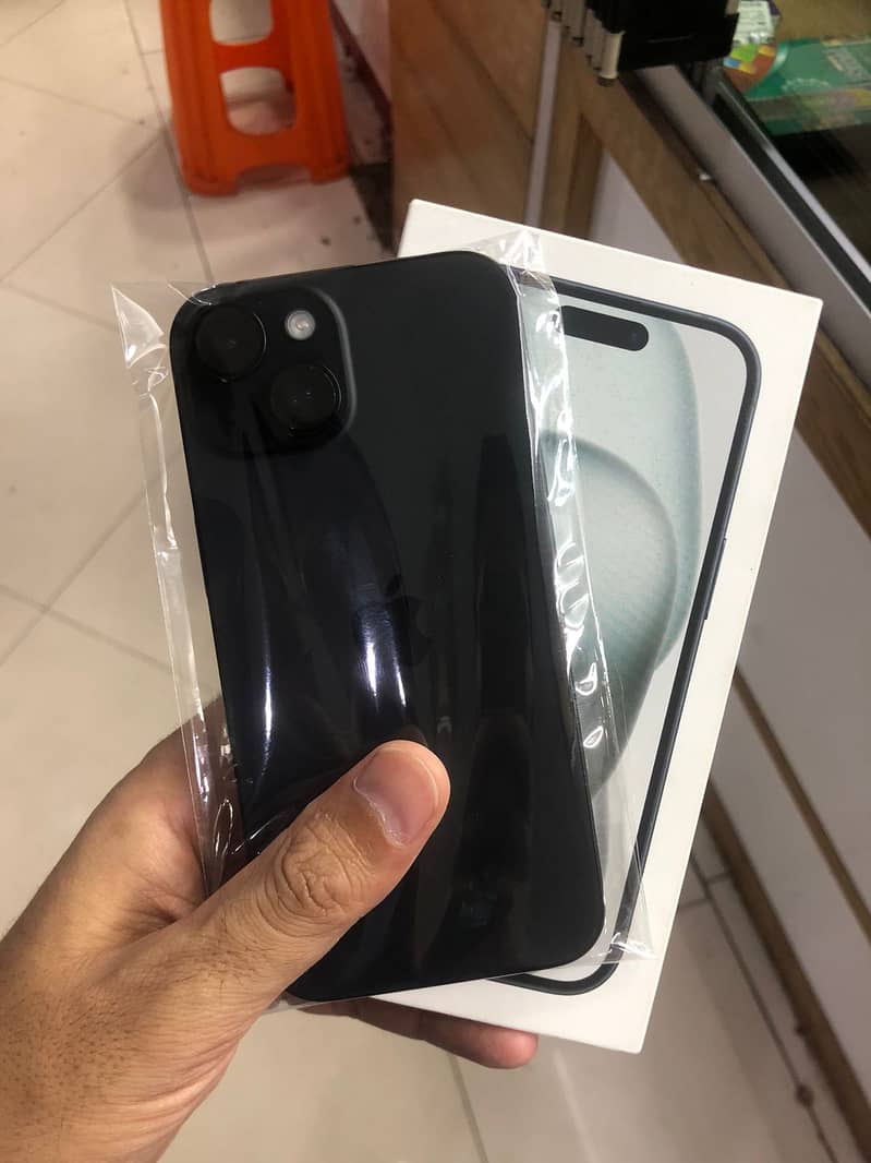 Iphone 15 128gb JV Black for Sale 0