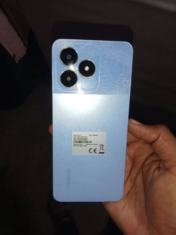 Realme note 50 condition 10/10 with original box and charger 0