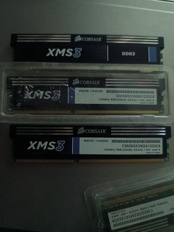 Gaming Ram Corsair DDR3 8 GB pc 133 1