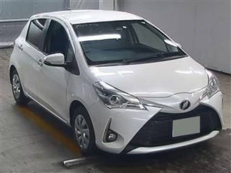 Safety Edition III Toyota Vitz 2019 Pearl White 0