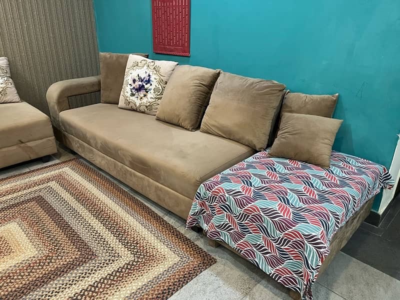 7 Seater L Shaped Sofa 1