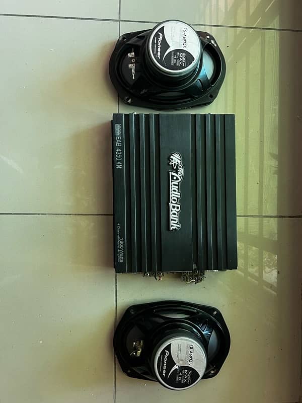 Sound System Woofer Speaker Amplifier 2