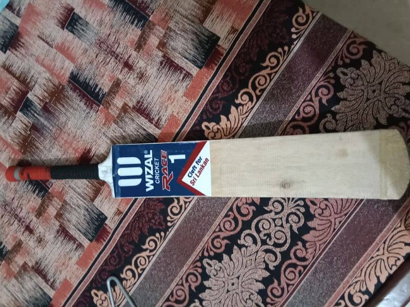 Wizal coconut wood bat with one piece malaysian cane handle 4