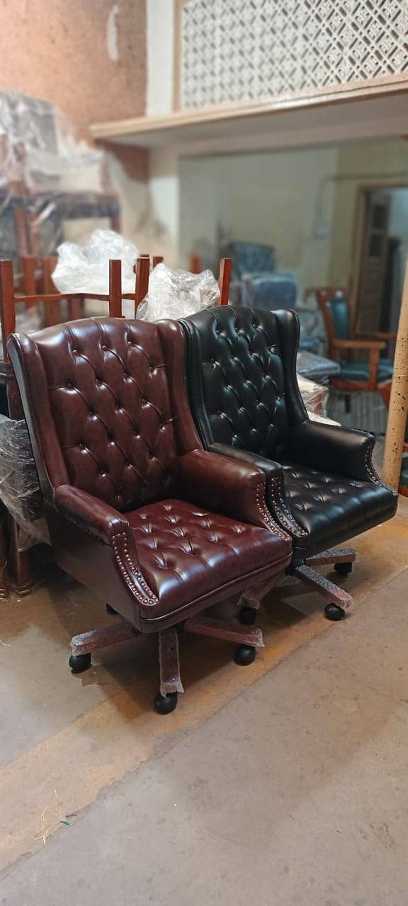 Boss chairs/revolving chair/leather chair/Ceo chair/Iron chair 9