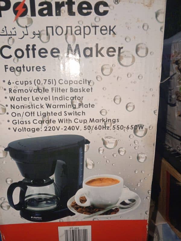 New Coffee Maker, Coffee Maker, 6 CupCoffee Machine, Home coffee maker 6