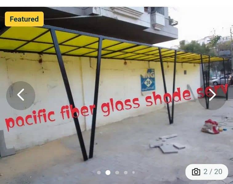 fiberglass sheets/fiber shades/fiberglass window/fiberglass canopy 6