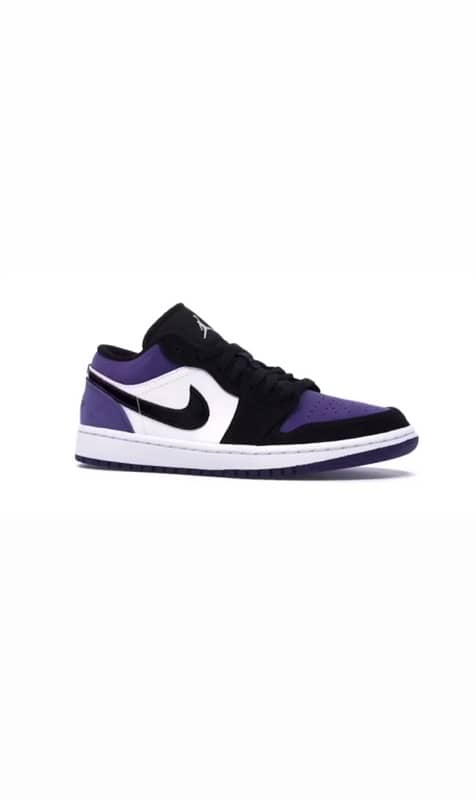 Nike Jordan 1 Low Court purple 1