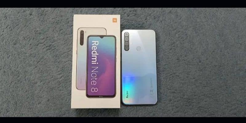 redmi note 8 with box panel changed 2