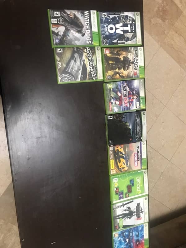 Xbox 360 orignal game discs 1