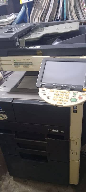 Konica Minolta bizhub 283 7