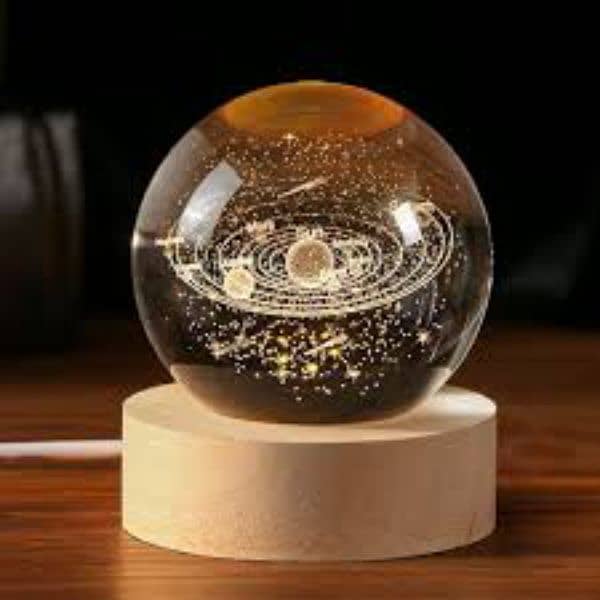 3d crystal ball lamp 2