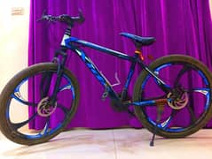 11 speed gear with dual disc brake and suspension