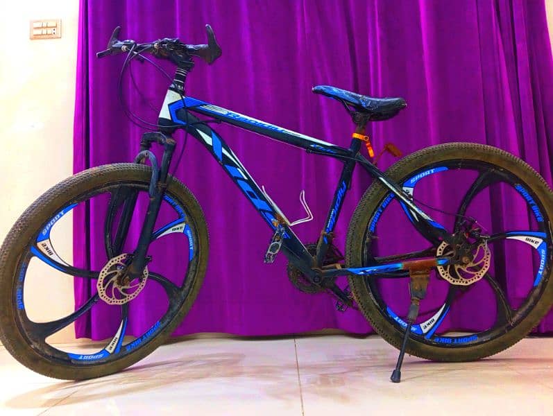 11 speed gear with dual disc brake and suspension 0