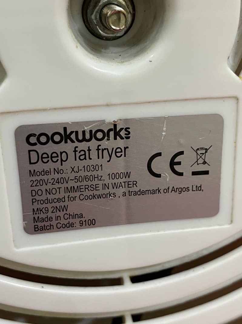 Cookworks Electric Deep Fryer / Cooker 9