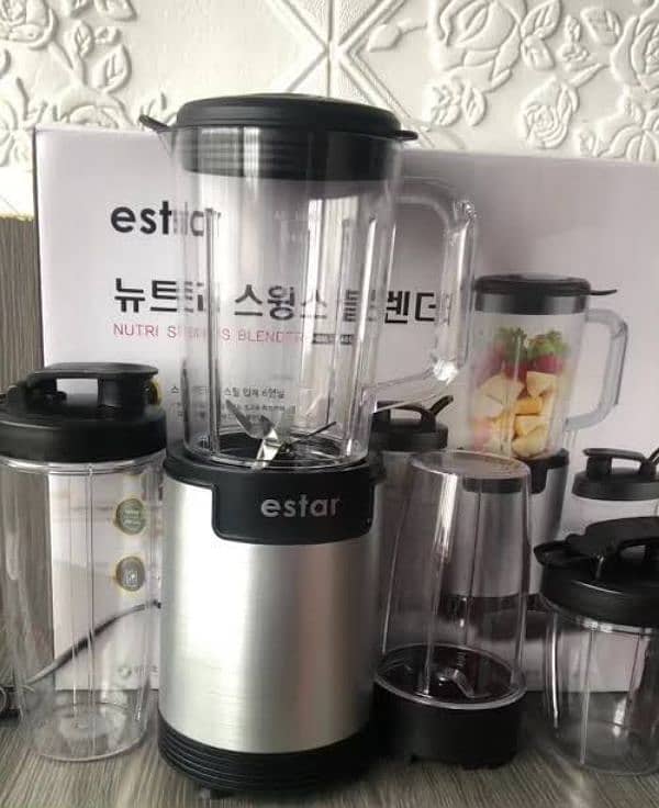 Estar Korean 4 in 1 Juicer / Blender, Grinder - 900W Copper Motor 1