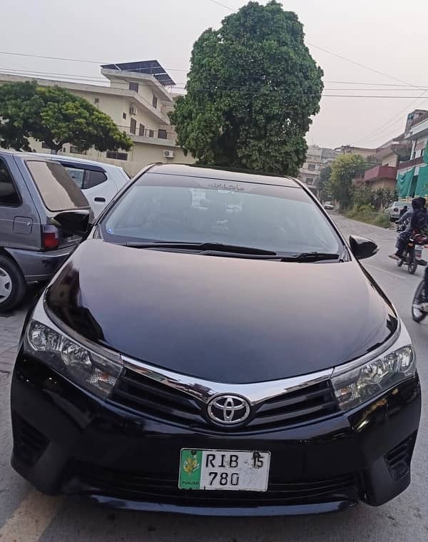 Toyota Corolla 2015 Model Rawalpindi Registered . 1