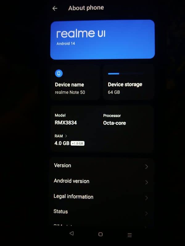 Realme Note 50 2