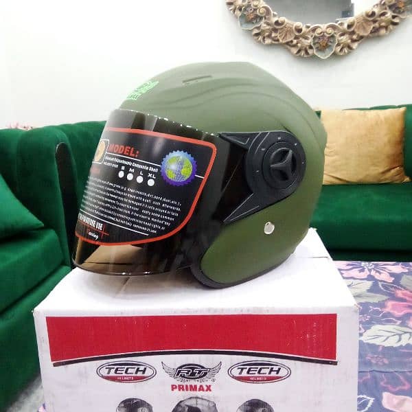 RT Primax Half Face Helmet for Bike (Fixed Price) 10