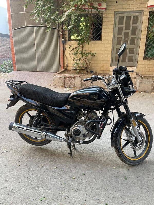 yamaha yb125zdx 3