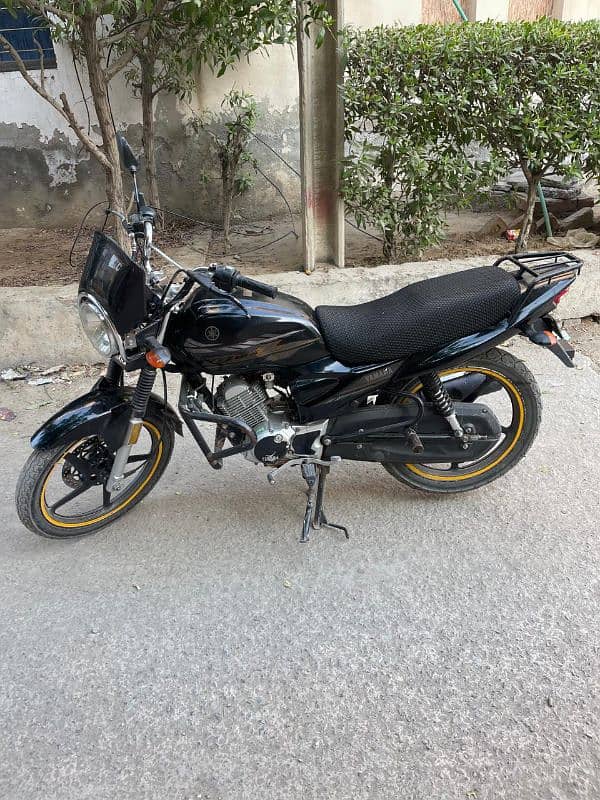 yamaha yb125zdx 4